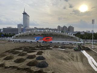 佛山樂(lè)從文化公園體育看臺(tái)<font color='red'>膜<font color='red'>結(jié)構(gòu)工程</font></font>