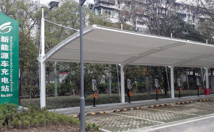 新能源汽車充電樁膜結構工程