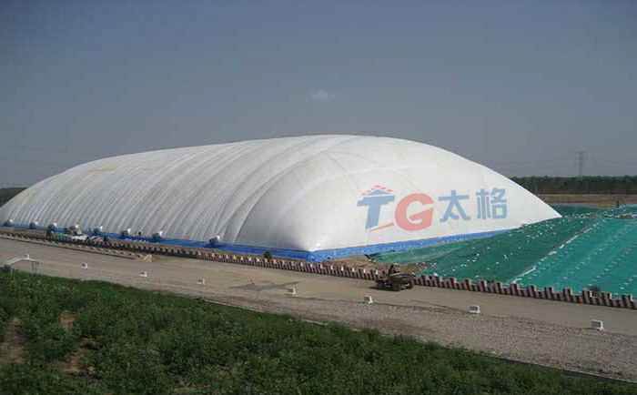 污水處理設施充氣張拉膜結構
