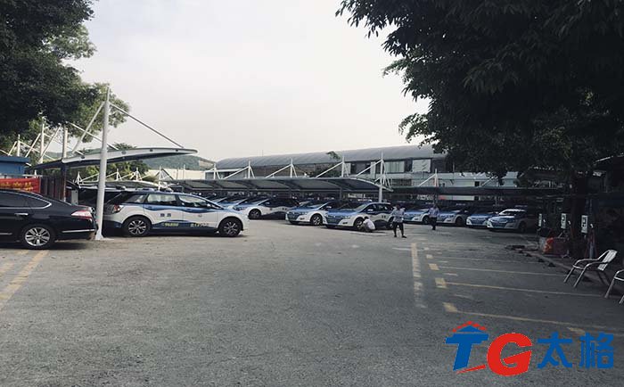 深圳青禾新能源充電樁膜結構工程