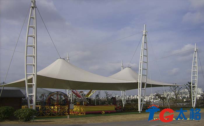 張家港市兒童主題樂園景觀膜結構工程