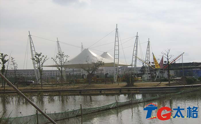 張家港市兒童主題樂園景觀膜結構工程