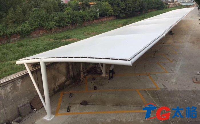 東莞中糧公司膜結構停車棚