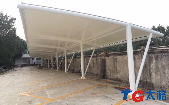 東莞中糧公司膜結構停車棚