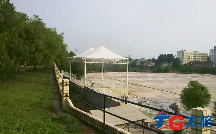 衡陽師范學(xué)校主席臺(tái)體育設(shè)施膜結(jié)構(gòu)項(xiàng)目