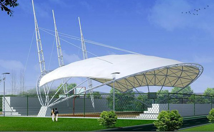 鋼索穹頂類型膜結構工程