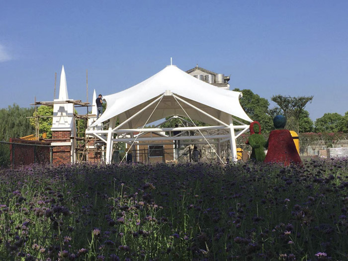 景區的膜結構景觀造型