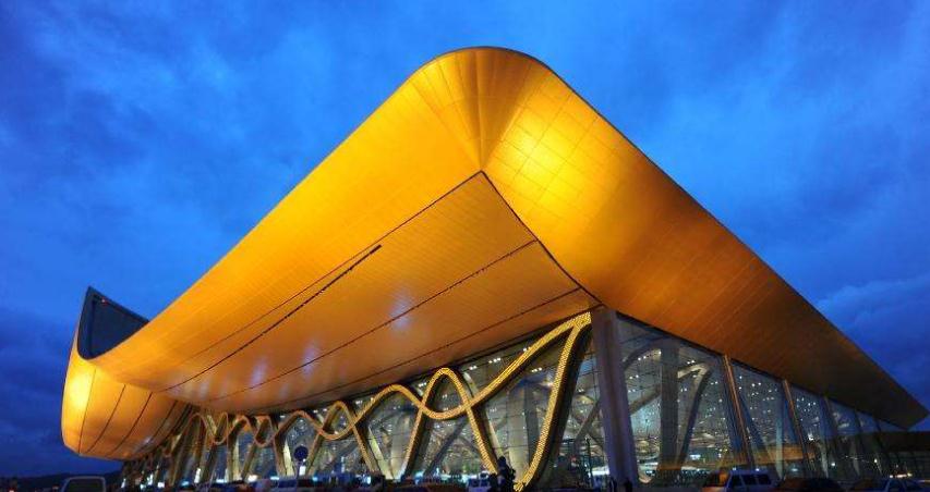 膜結構擁有如此絢爛奪目的燈光效果