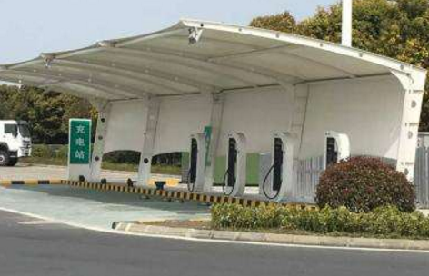 膜結構加油站 膜結構加油站