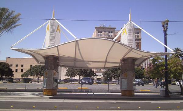 膜結構充電樁 膜結構充電樁